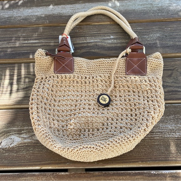 The Sak Crochet Knitted Handbag - Picture 2 of 4